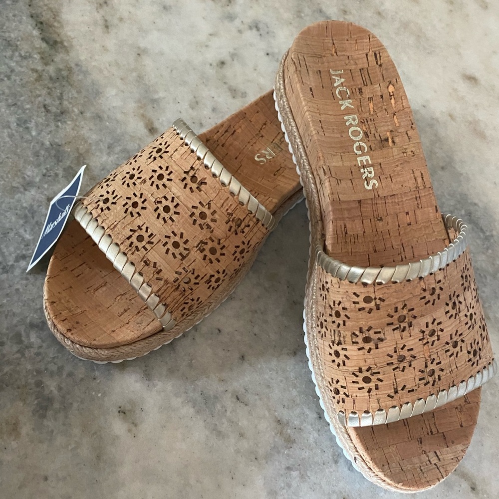 Jack Rogers platform sandals